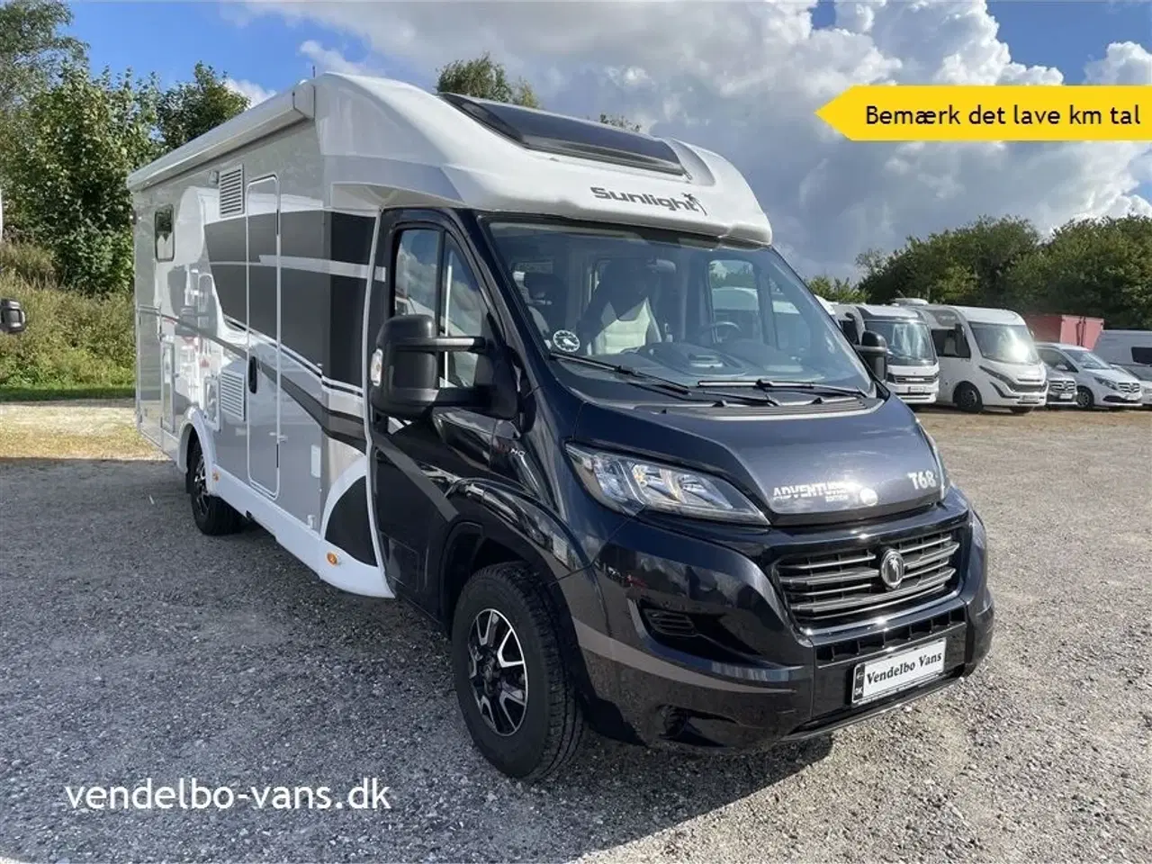 Billede 1 - 2021 - SunLight T 68 Adventure Edition   Enkeltsenge og stor garage - BEMÆRK KM