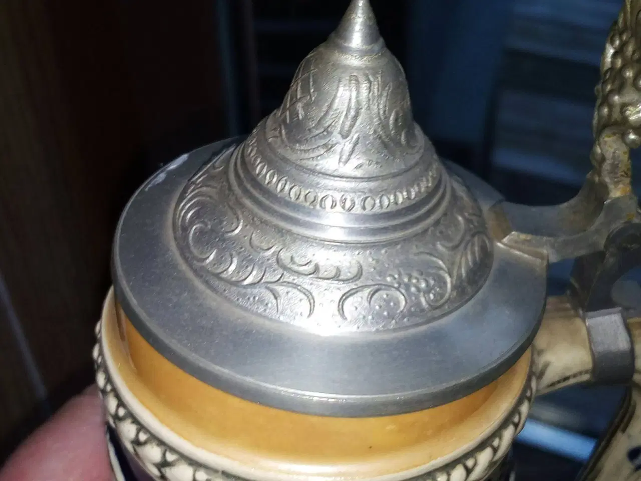 Billede 3 - Tysk ølkrus  	den lille350ml den store 550ml  