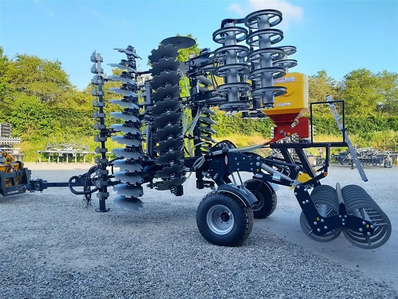 Billede 1 - AGRO - TOM 6 Meter discharve  HD model med frø udstyr