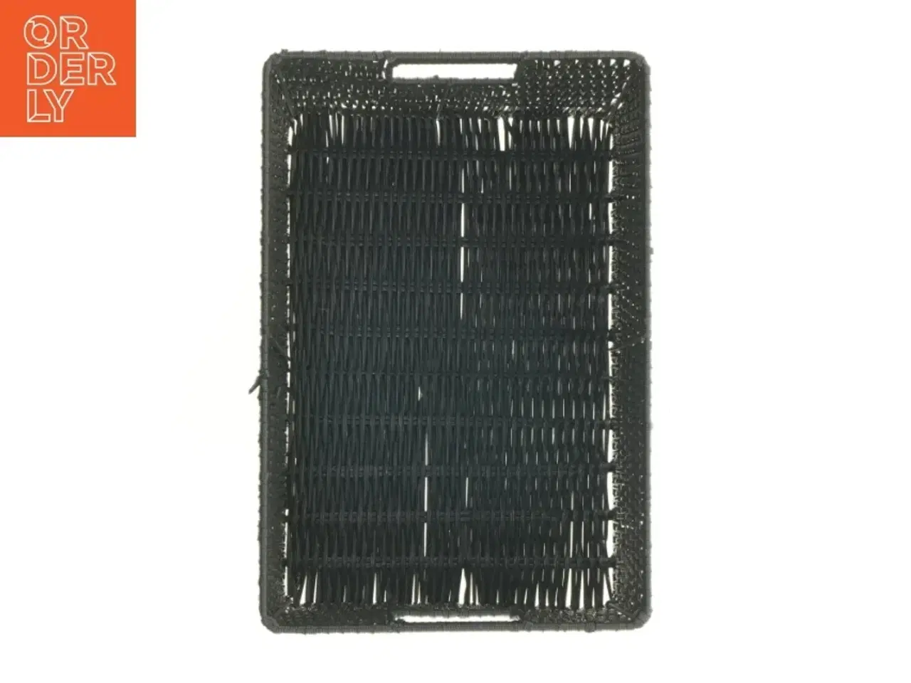 Billede 2 - Flettet kurv (str. 36 x 24 x 18 cm)