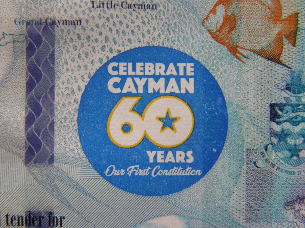 Billede 2 - Cayman Islands  1 Dollar  2018  Unc.