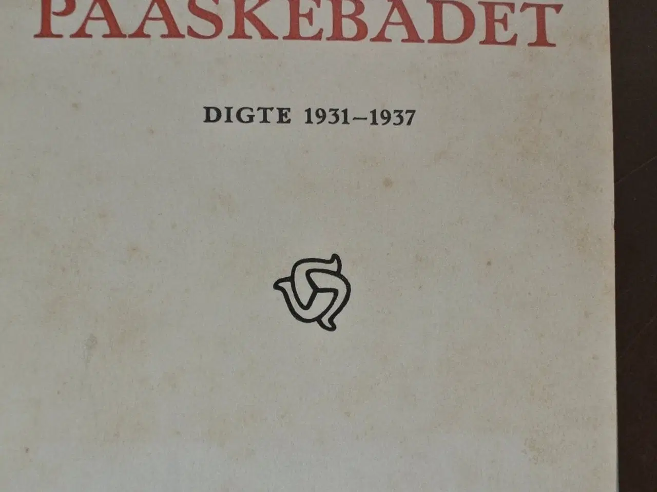 Billede 3 - paaskebadet - digte 1931-1937,  johannes v. jensen