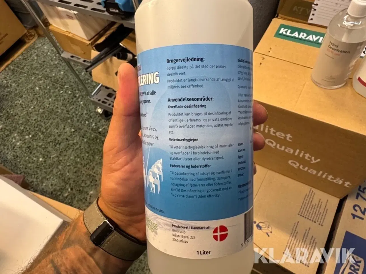 Billede 4 - Lot med Desinficering - Overskredet holdbarhedsdato