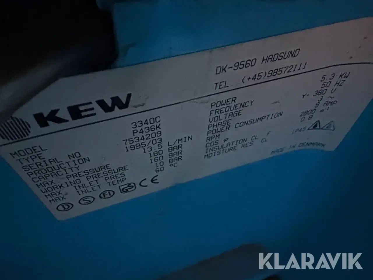 Billede 10 - Højtryksrenser KEW 3340CA