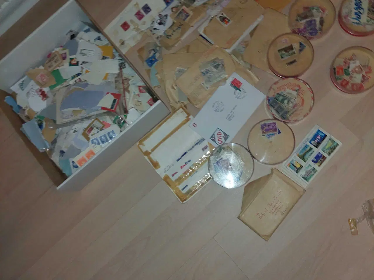 Billede 1 - Frimærke samling og album