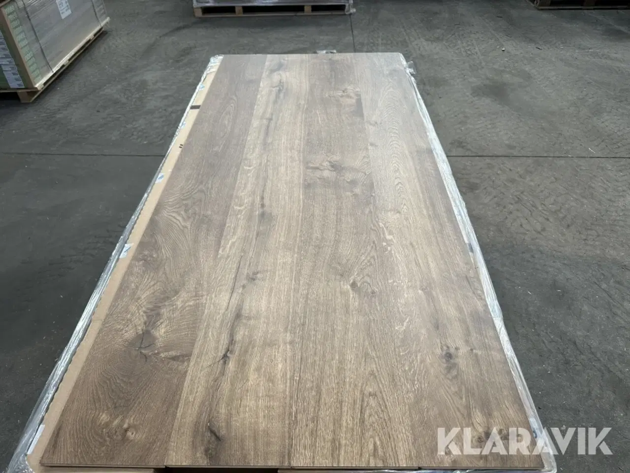 Billede 1 - Gulv Moland Circular Oak Cork Plank French Smoked