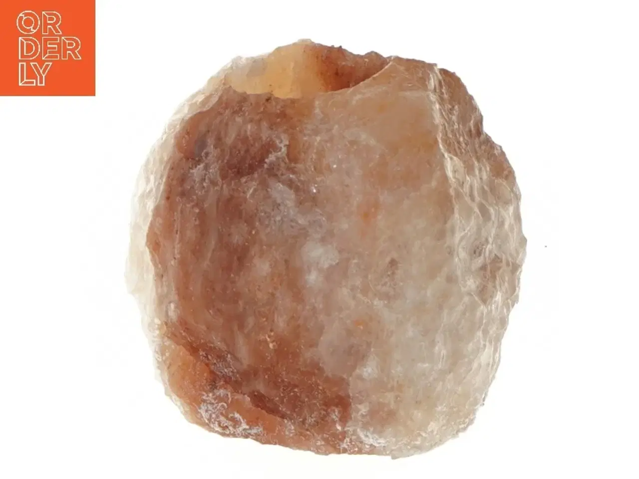 Billede 4 - Lysestage i saltkrystal (str. Ø 9,5 cm)