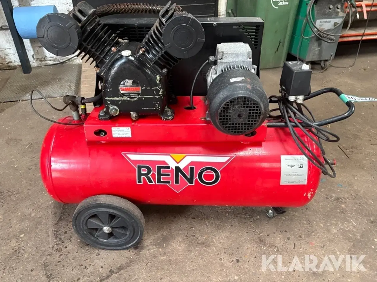 Billede 6 - Kompressor Reno 705/150 - volt 3x400 - hk 5,5