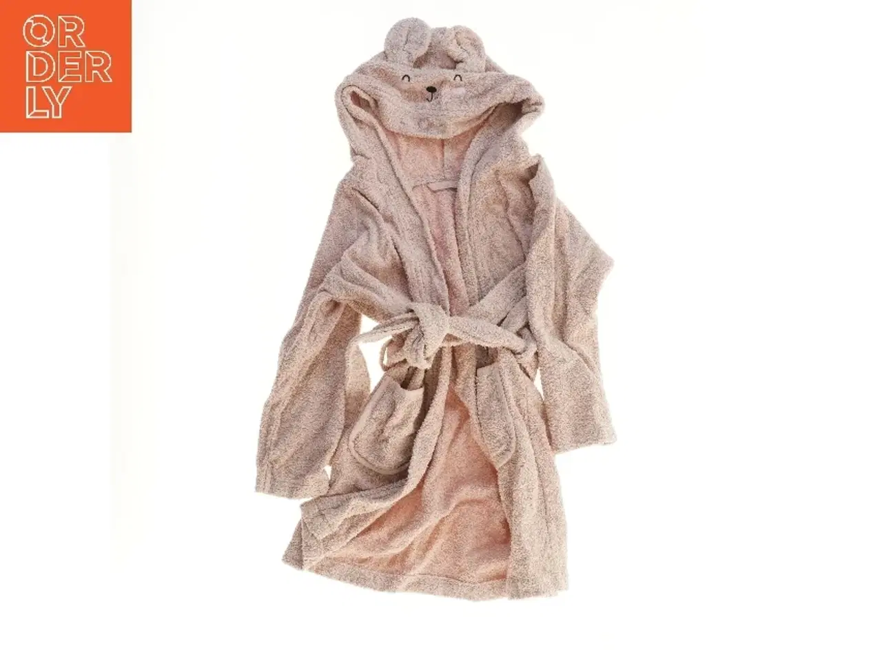 Billede 1 - Børnebadekåbe med hætte og dyremotiv fra Tiny Republic (str. 110)