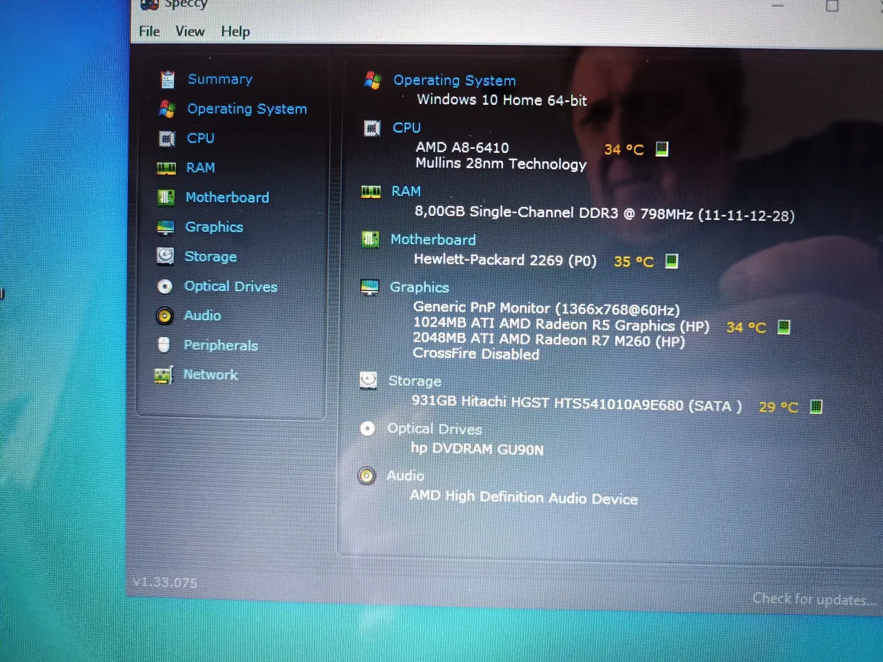 Billede 3 - HP Pavilion, 2.00 GHz, 8 GB ram