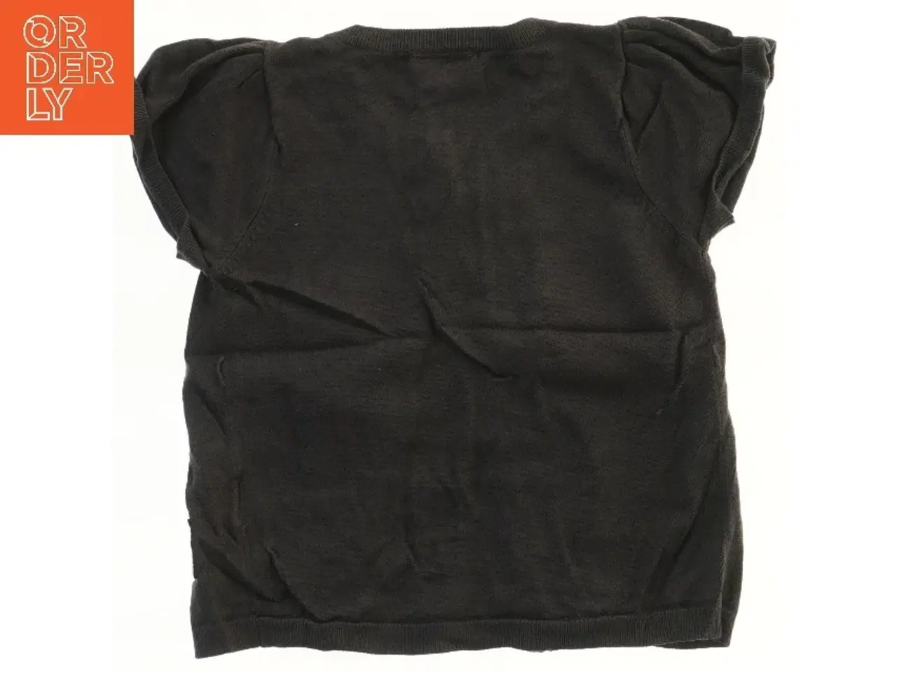 Billede 2 - Sort kortærmet cardigan fra Pomp de Lux (str. 110)