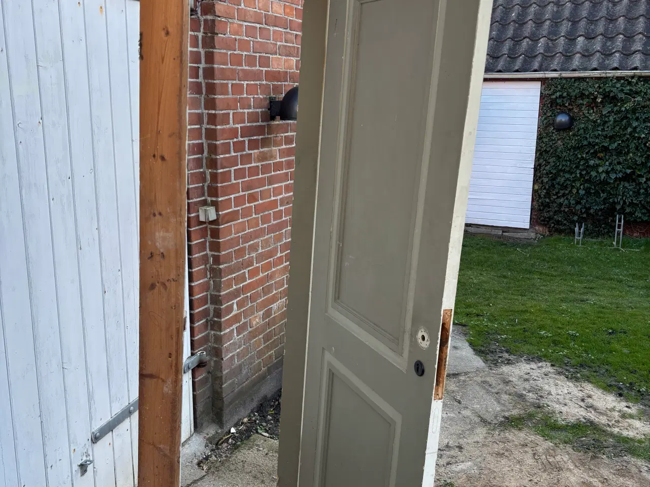 Billede 1 - Dør med karm 76 x 204