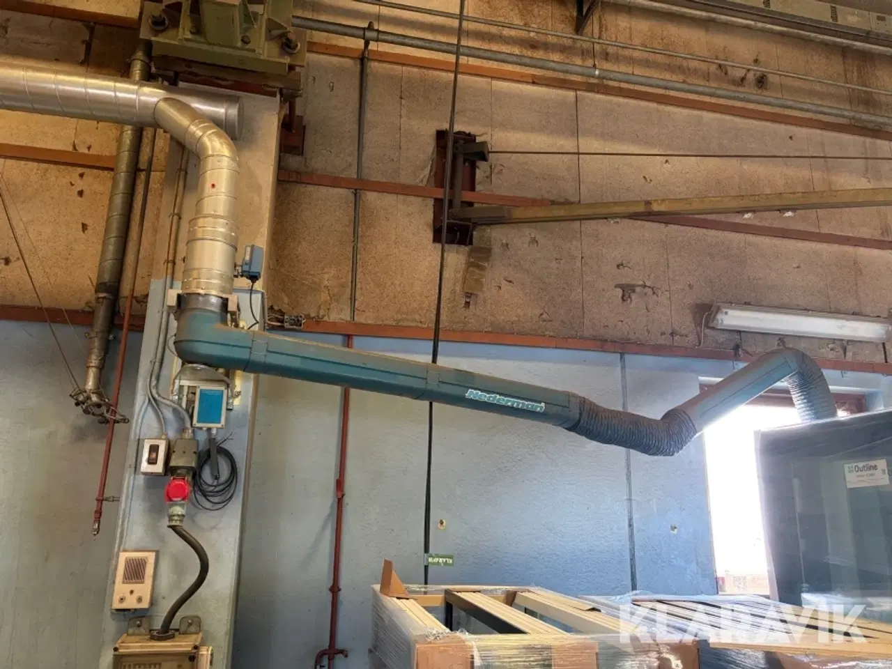 Billede 1 - Svejse-/røgudsugningsarm Nederman