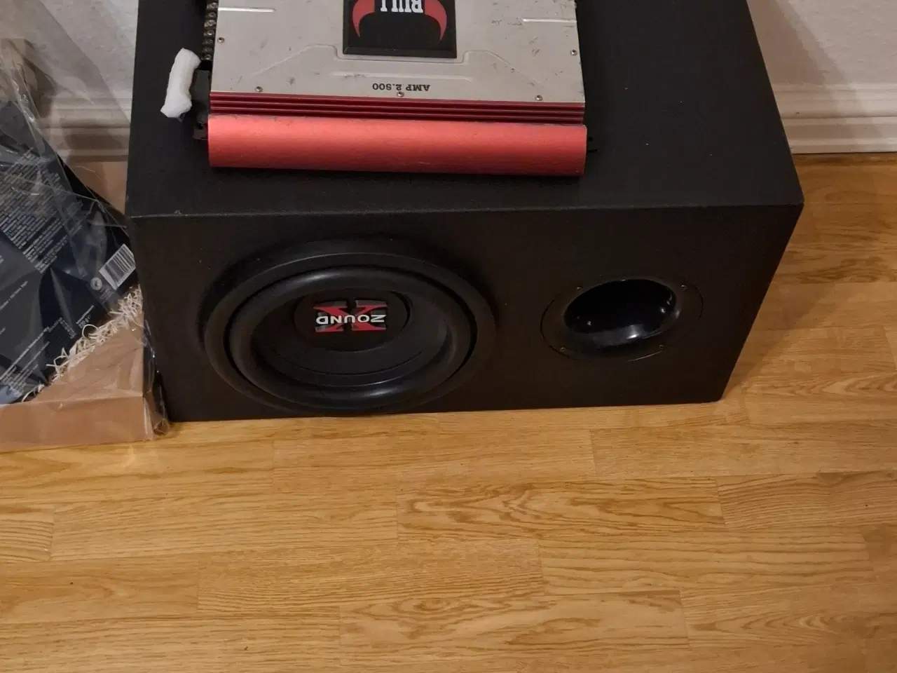 Billede 2 - 800w 10" subwoofer og forstærker