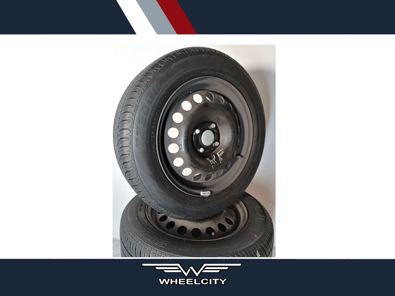 Billede 1 - 4x100 15" ET49 nav 56,6ø sommersæt