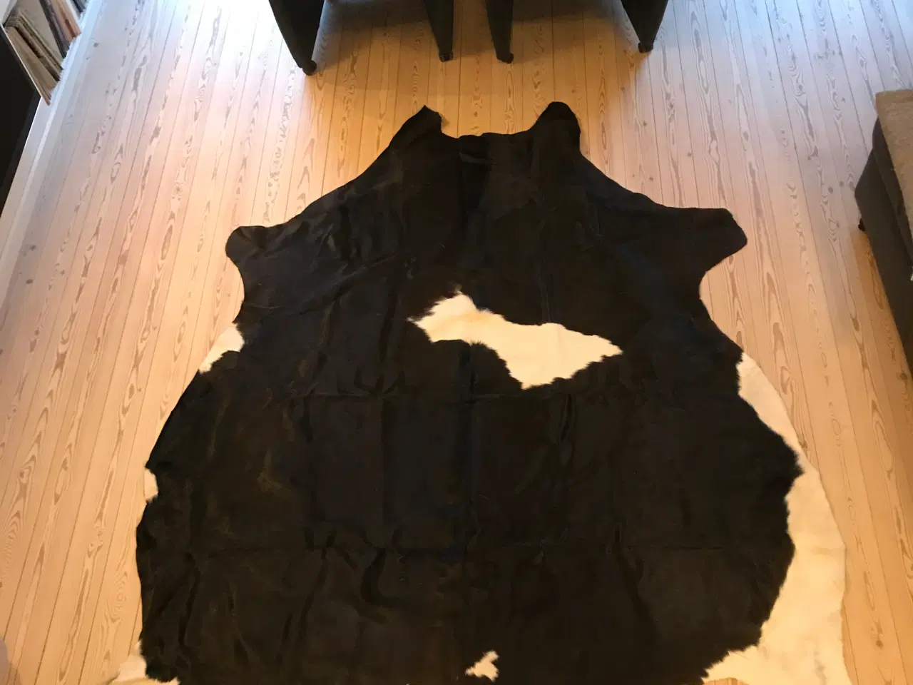 Billede 1 - Meget flot sortbroget koskind