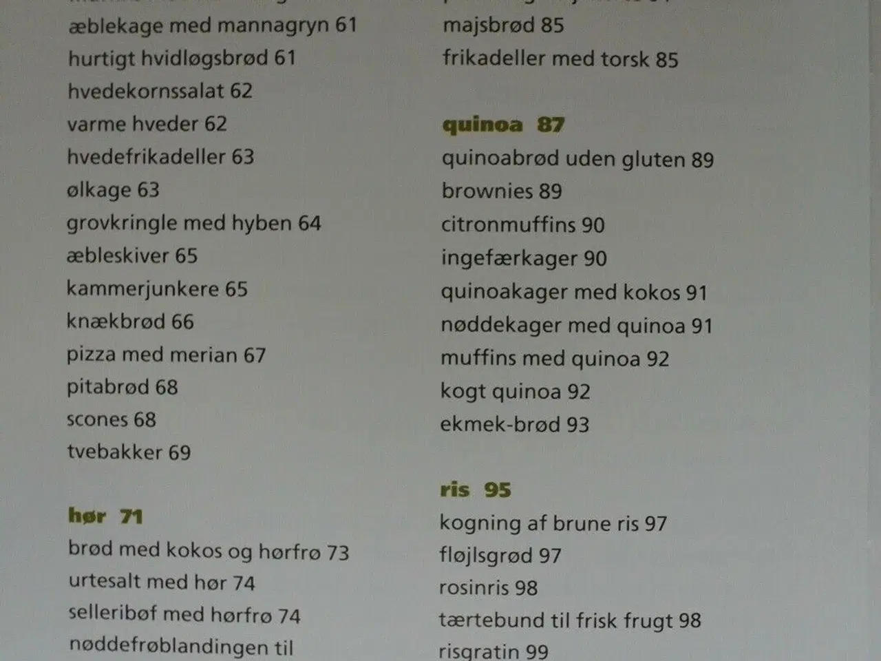 Billede 3 - mad med korn og frø - en kogebog, af anemette oles