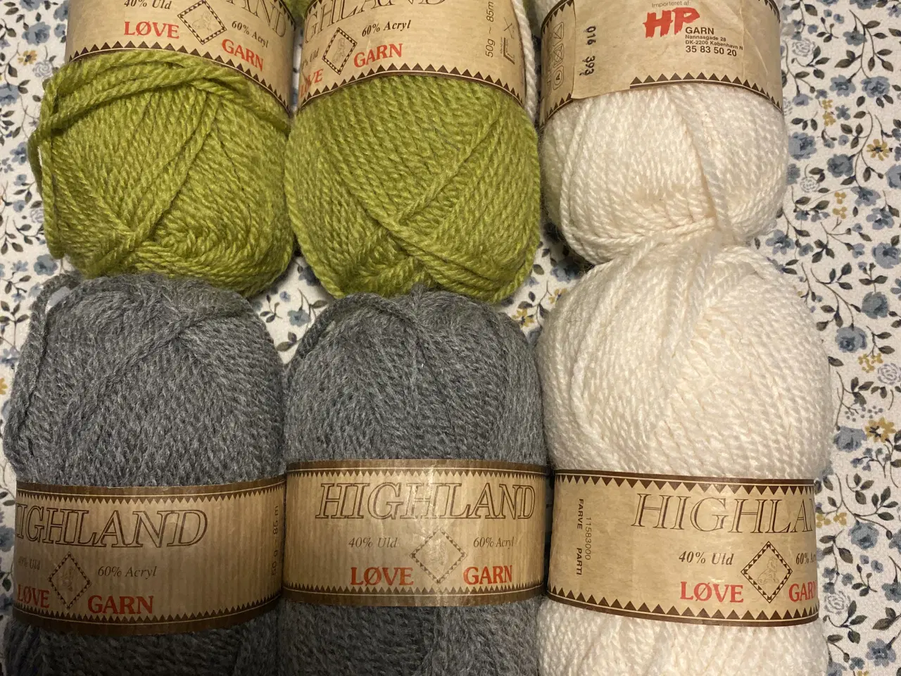 Billede 1 - Highland garn 40% uld 60 % Acryl