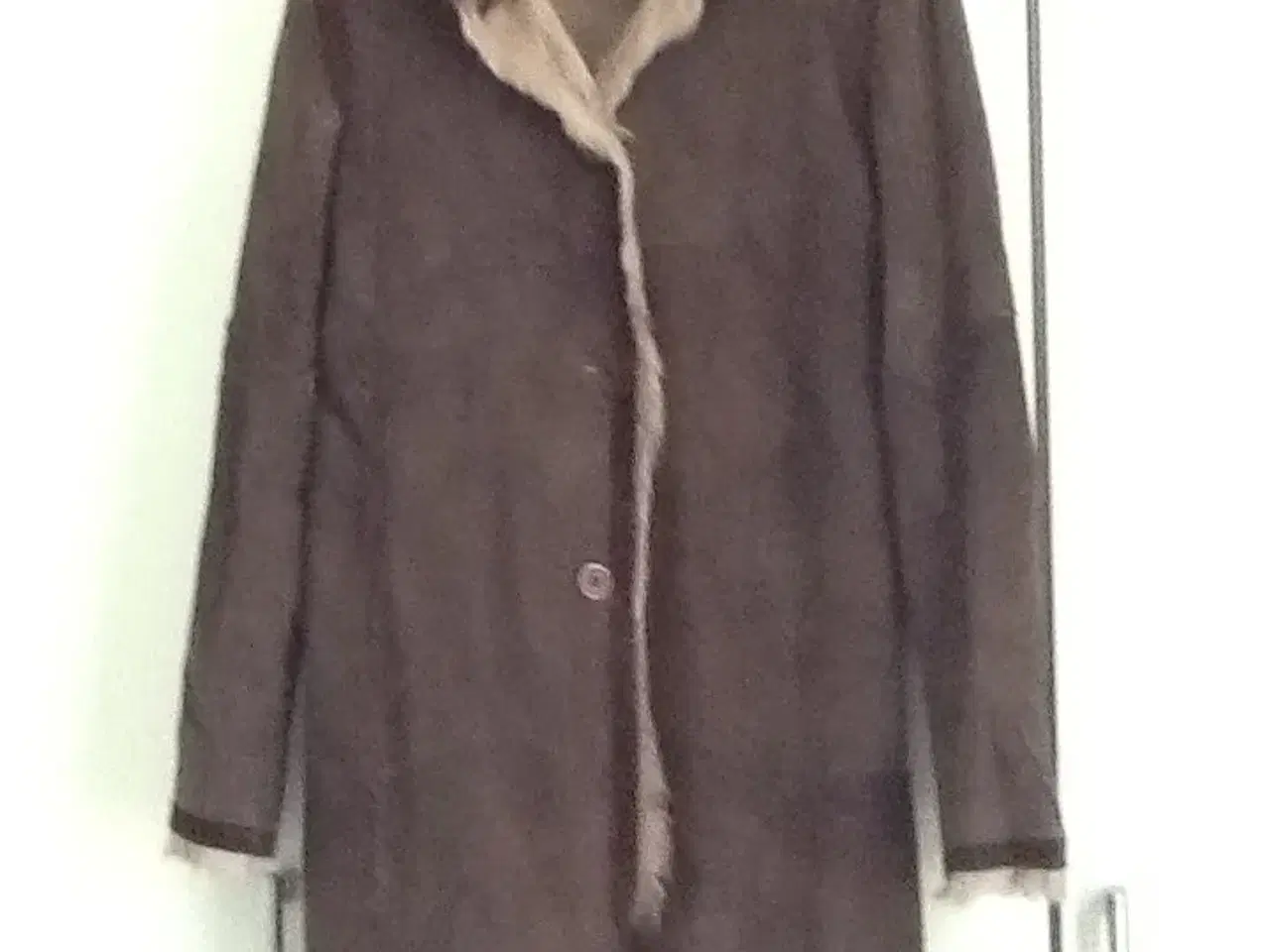 Billede 1 - Rudkindsfrakke  med skindfor