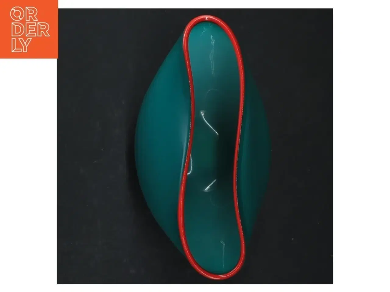 Billede 4 - Glaskunstvase fra Bülow (str. 15 x 11 cm)