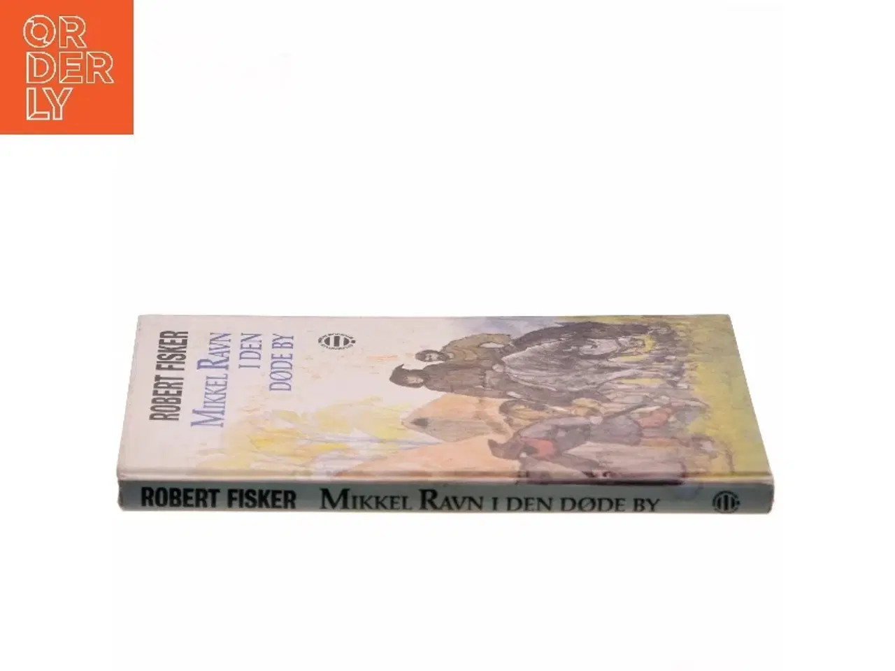 Billede 2 - Mikkel Ravn i den døde by af Robert Fisker (Bog)