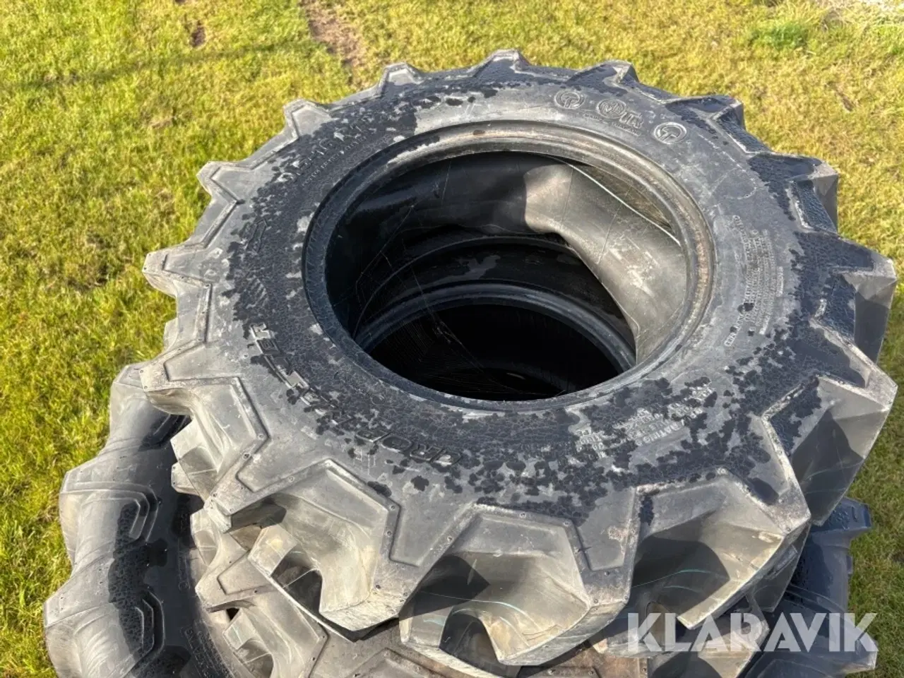 Billede 6 - Dæk + slanger Crop master/Field master 9.5-16/ 13.6-28 4 styk