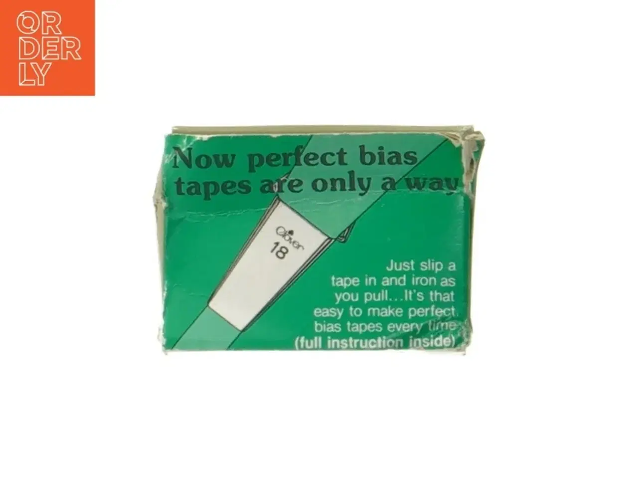 Billede 2 - Clover skråbåndsfolder 18 mm fra Clover (str. 18 mm)