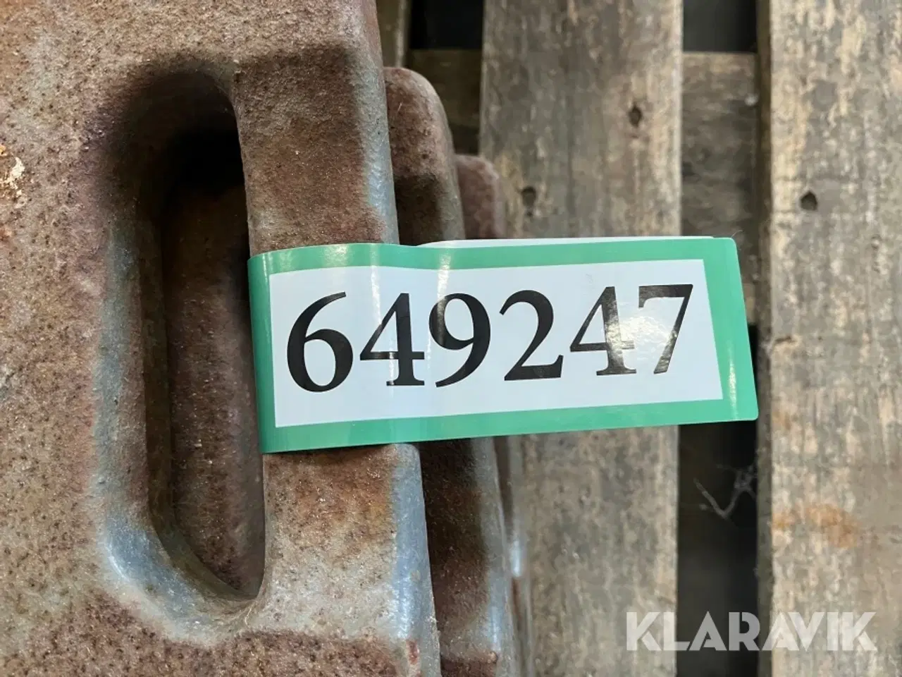 Billede 12 - Vægtklodser New Holland 8x40kg 8 styk