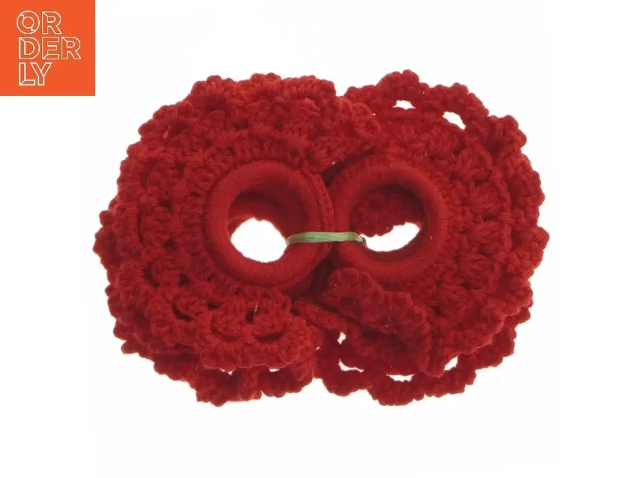 Billede 4 - 7 Hæklede ringe til lys (str. ø 3 cm)