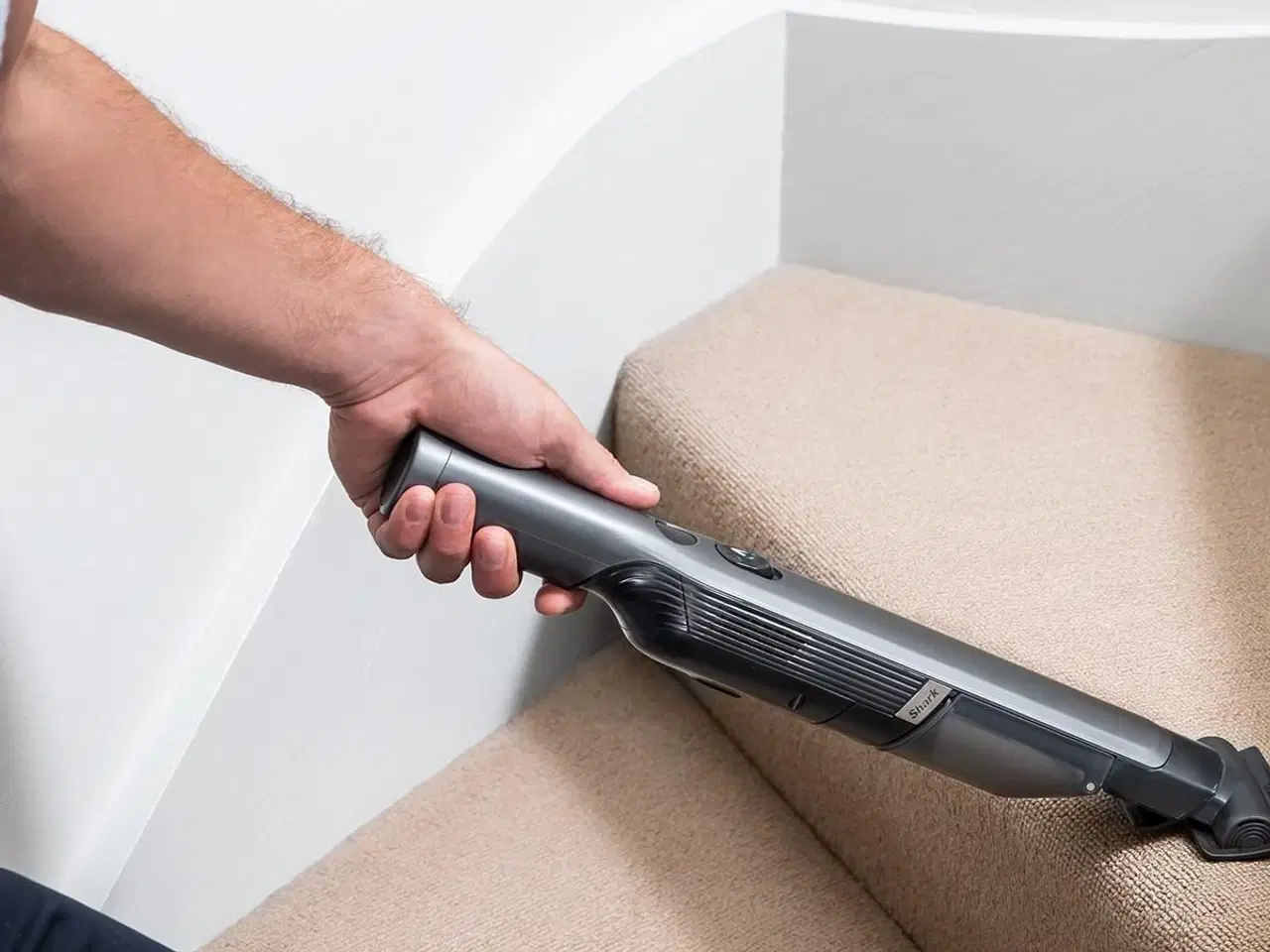 Billede 6 - Håndstøvsuger Shark WV200 trådløs – sølv, posefri