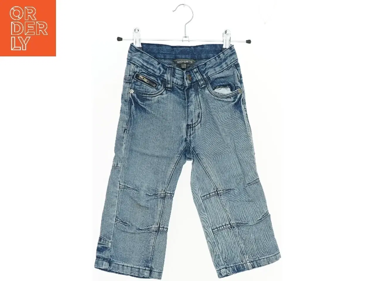 Billede 1 - Blå denim jeans til børn fra Mads & Mette (str. 92)