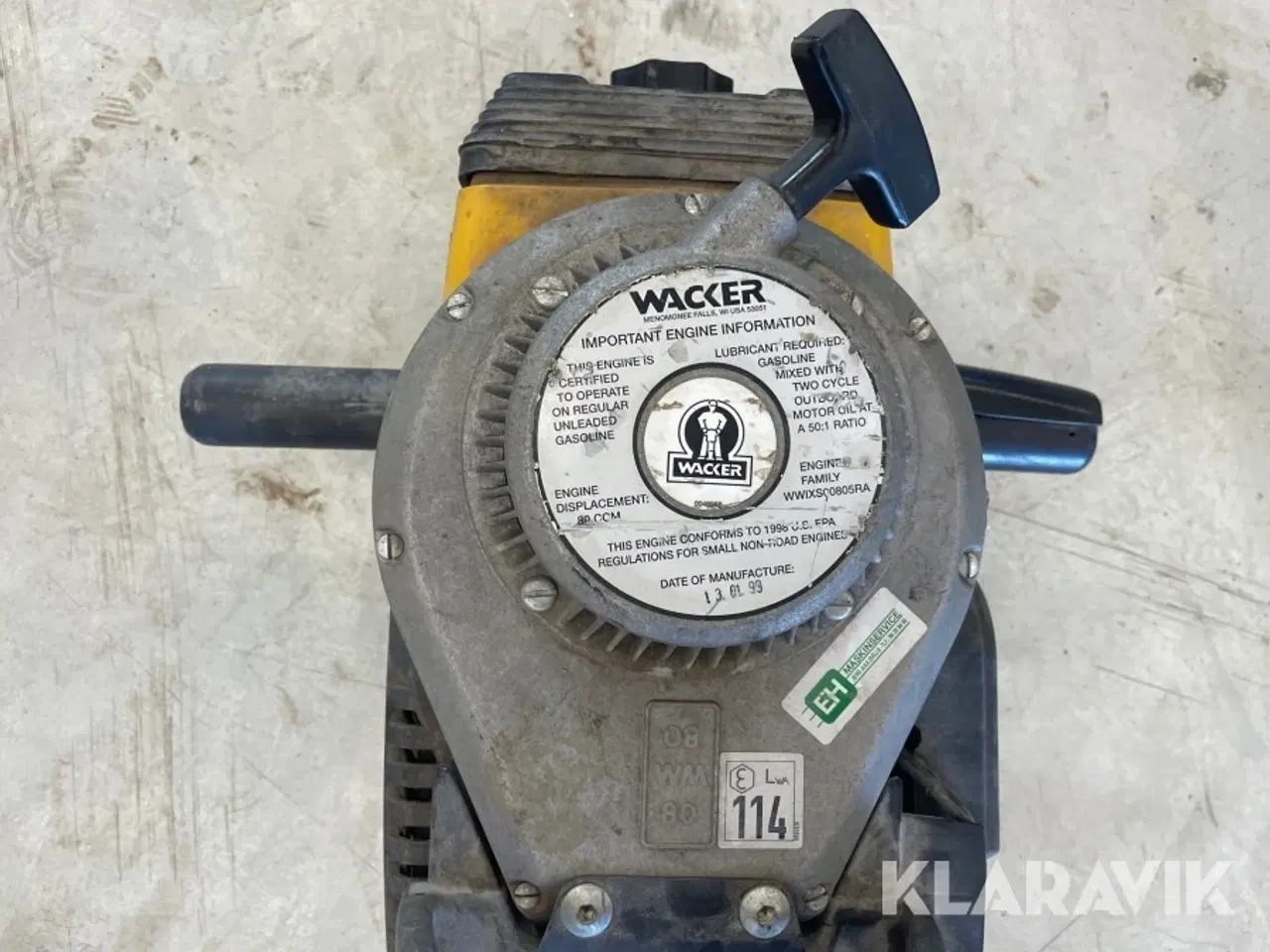 Billede 7 - Benzinhammer Wacker 80cm