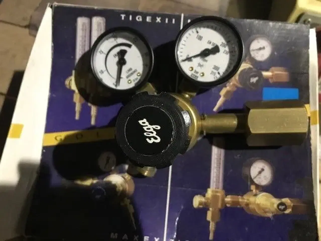 Billede 1 - Manometer til Blandgas/Argon