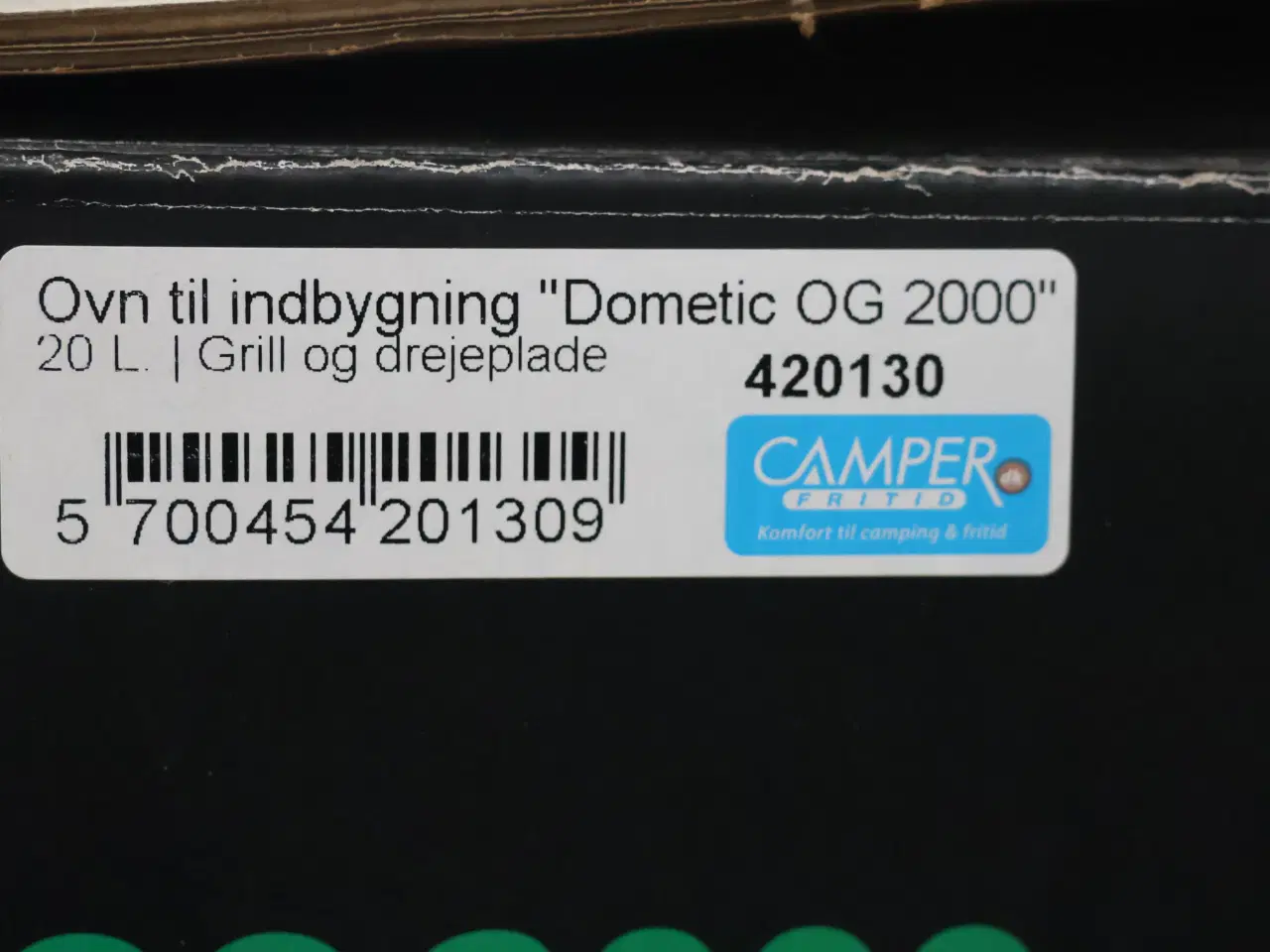 Billede 3 - Dometic OG2000 ovn m/grill og drejeplade, 20L