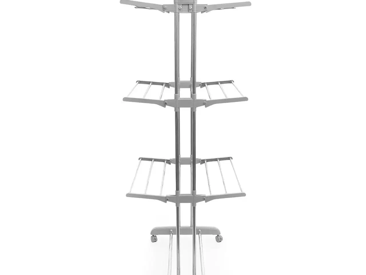 Billede 7 - Foldbart lodret tørrestativ med hjul Folver 24 Stænger