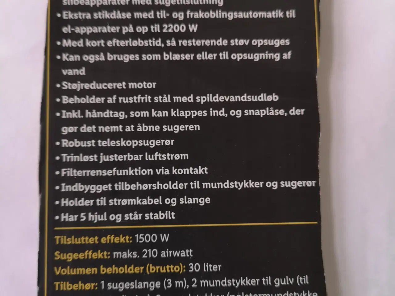 Billede 4 - Våd-/tør støvsuger