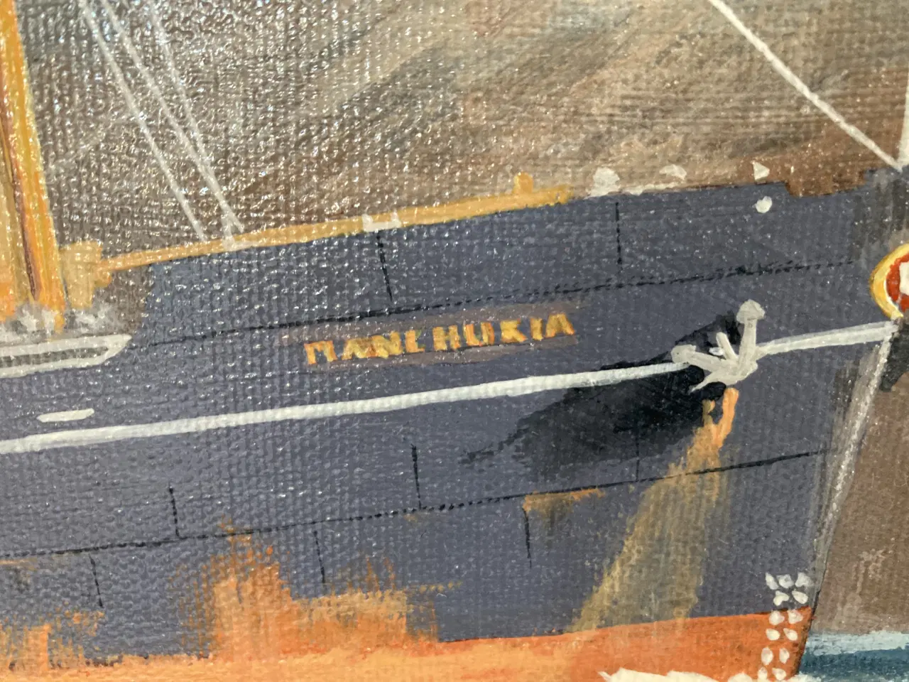 Billede 2 - Skibsportræt Andre Jensen, Hasle, Bornholm