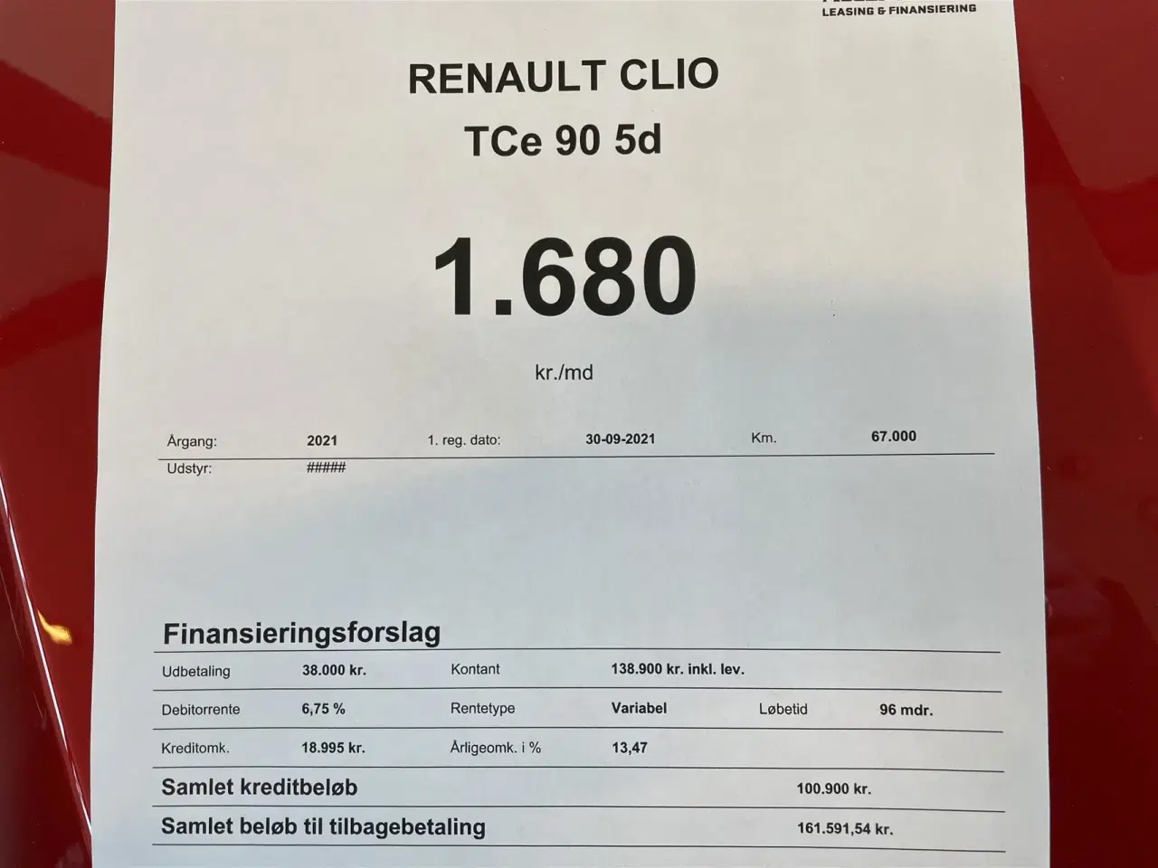 Billede 6 - Renault Clio 1,0 TCE Zen 90HK 5d