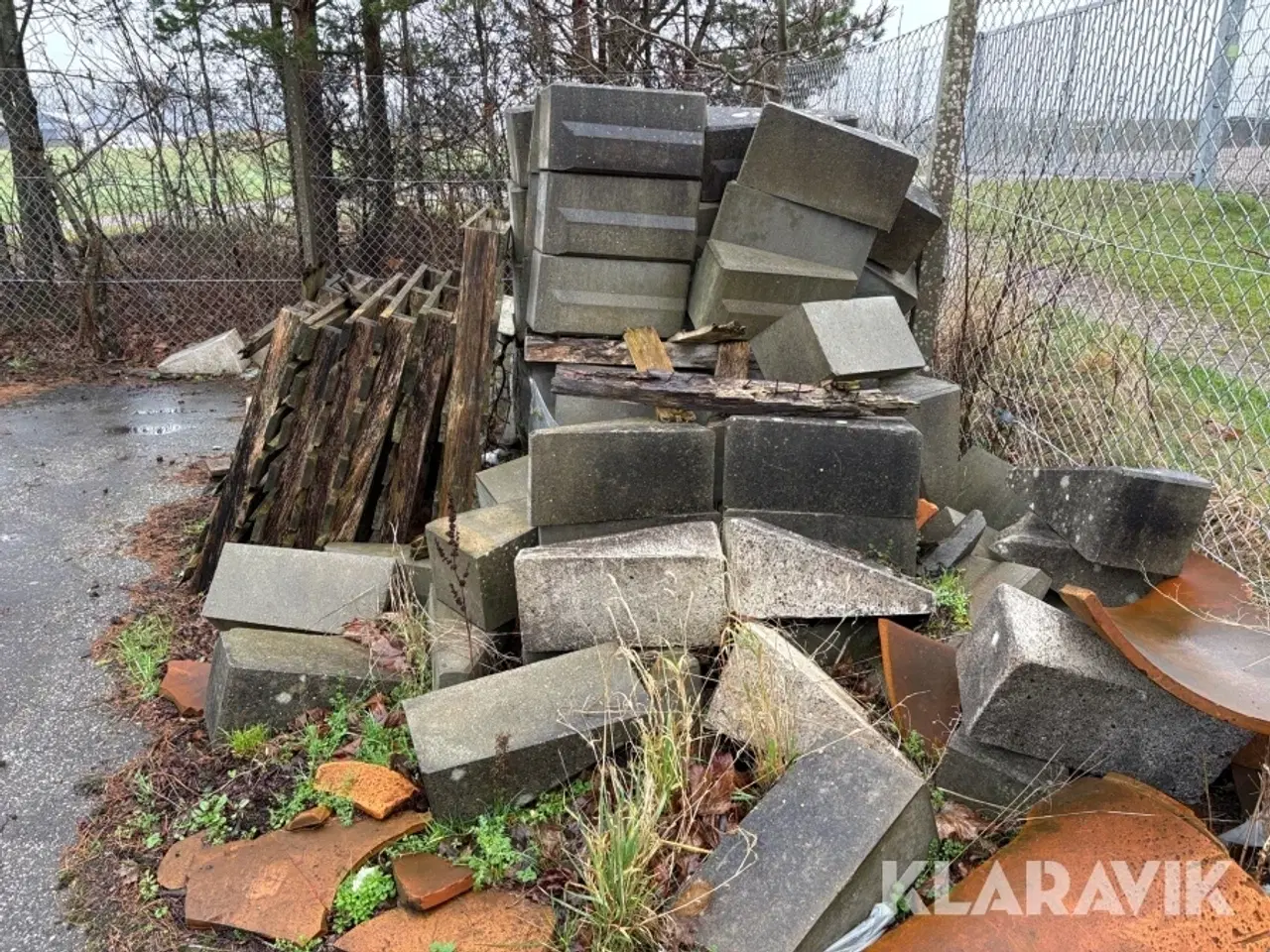 Billede 2 - Betonklodser cirka 200 styk