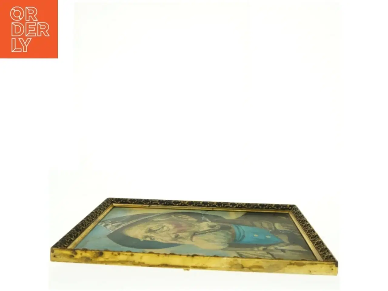 Billede 4 - Sømandsmaleri med ramme (str. 42 x. 33 cm)