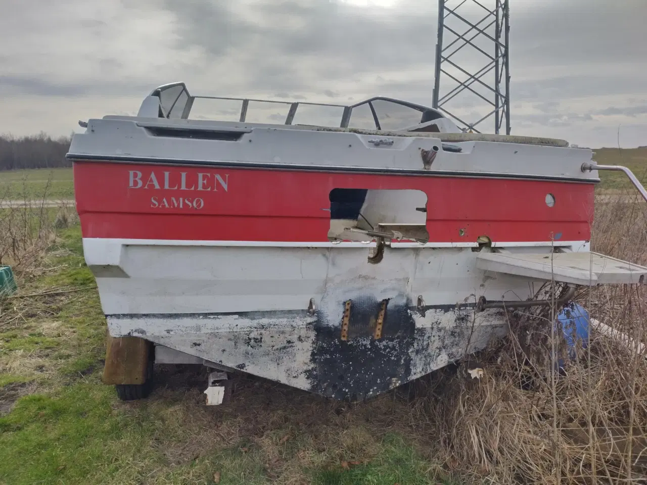 Billede 13 - bayliner motor båd med ophalervogn 