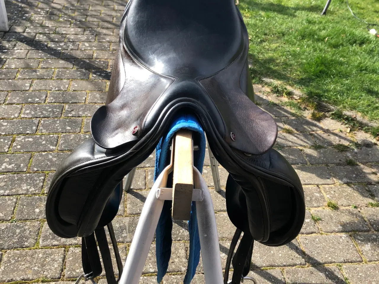 Billede 1 - 17” spalding læder sadel til salg