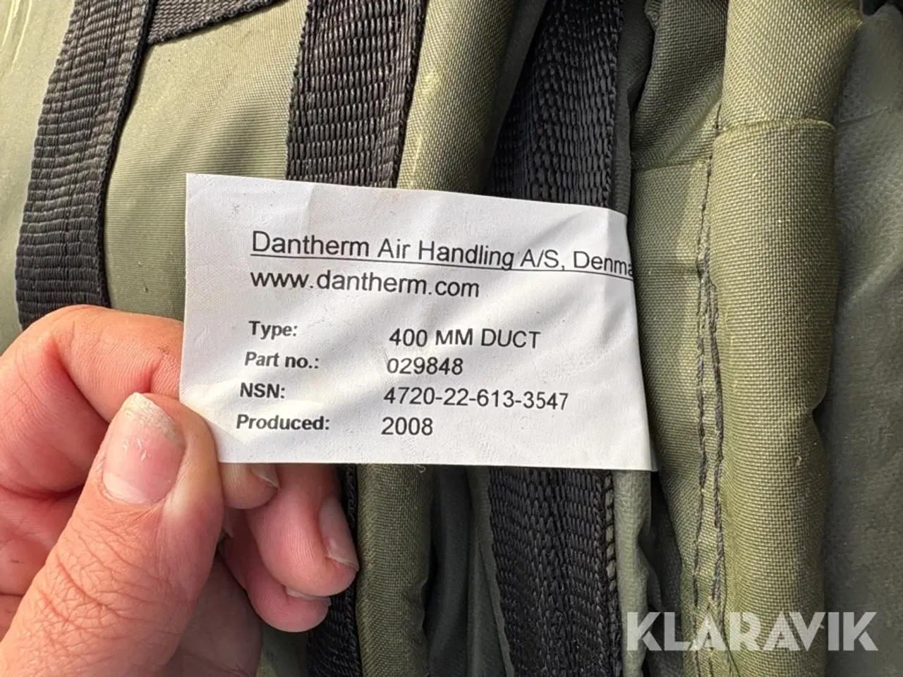 Billede 10 - Varmekanaler Dantherm 400mm DUCT - 2 styks