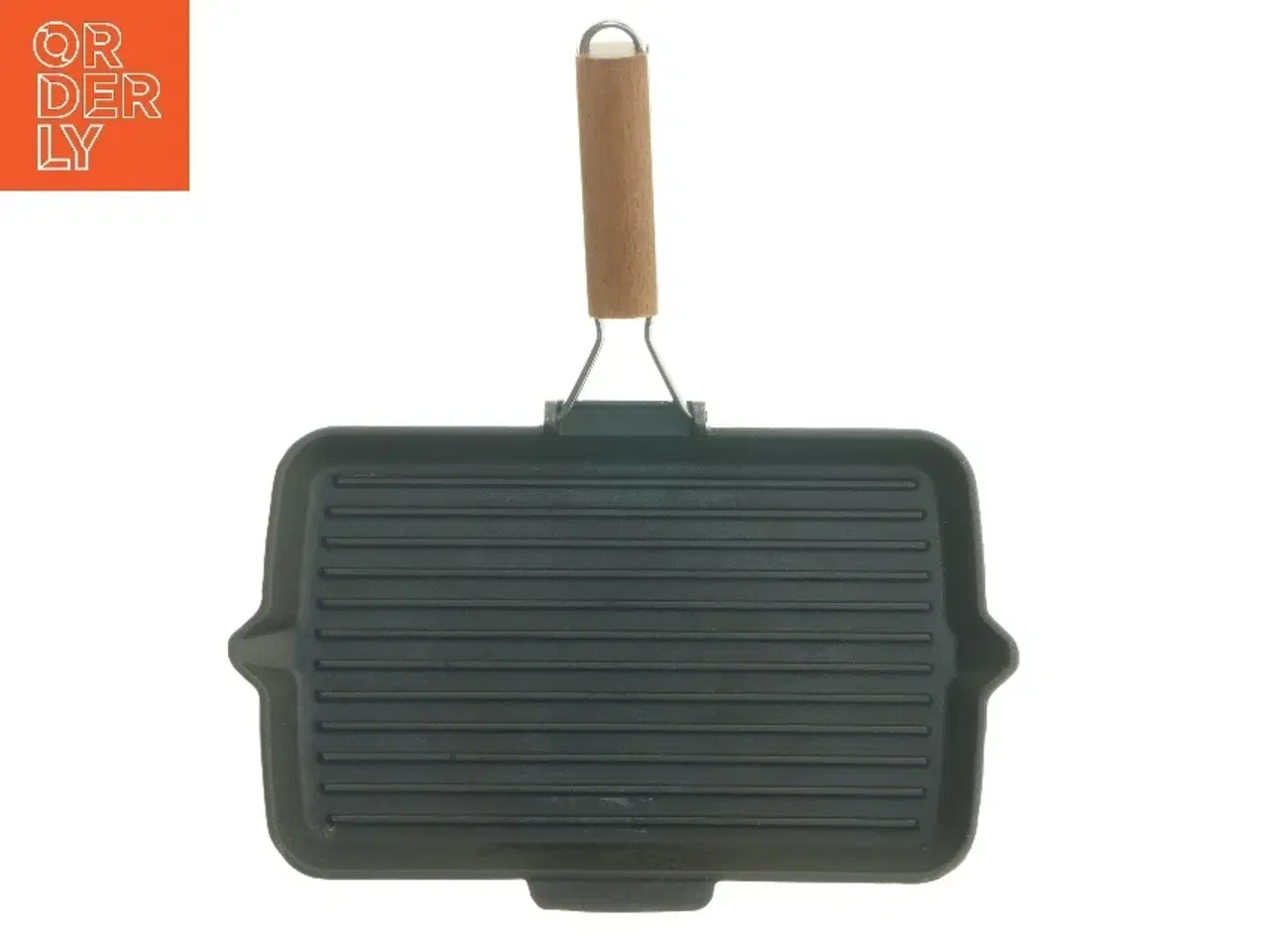Billede 4 - Fontignac grillpande med træhåndtag fra Fontignac (str. 38x24 cm)