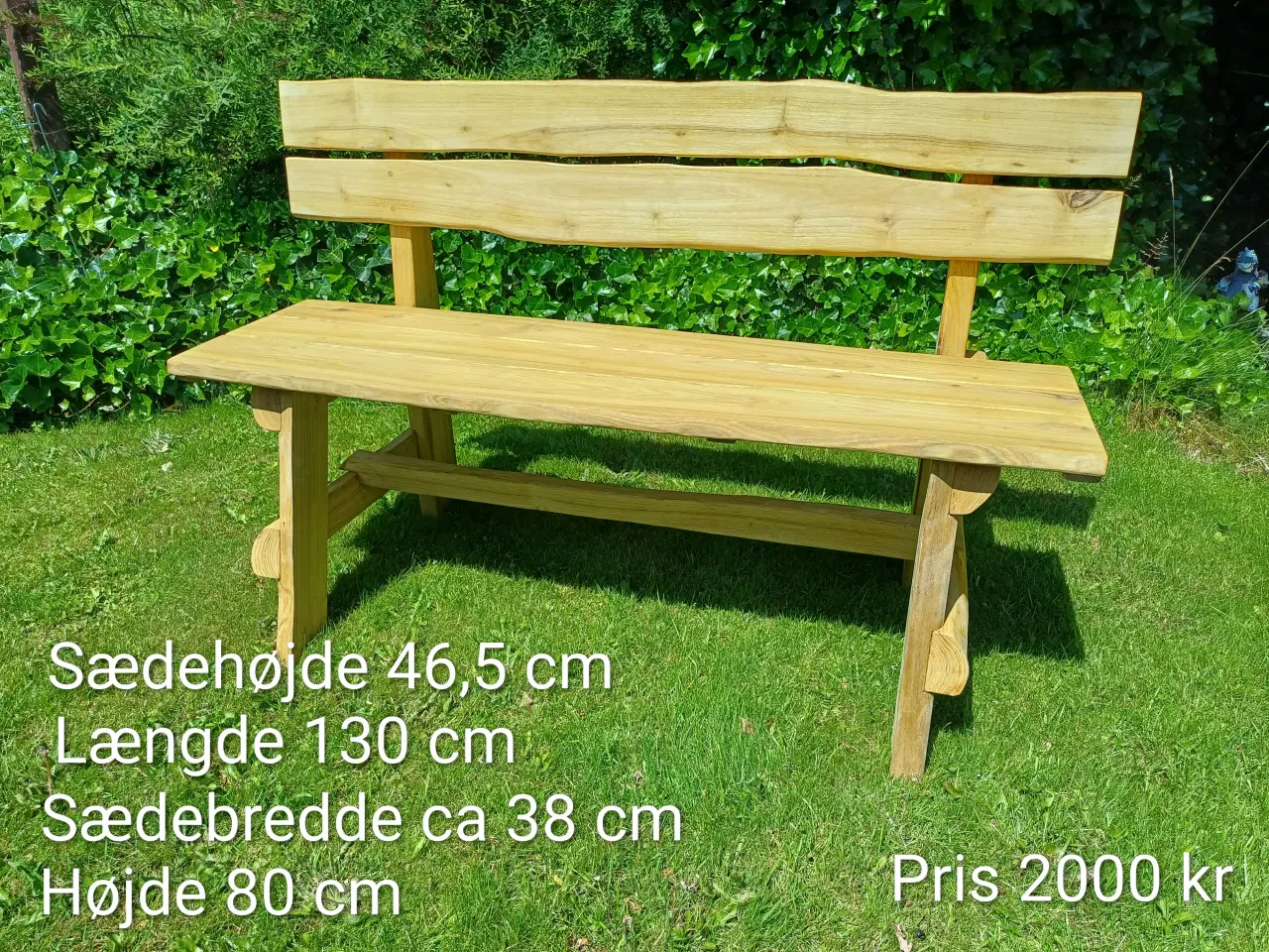 Billede 1 - Havebænke i robinia