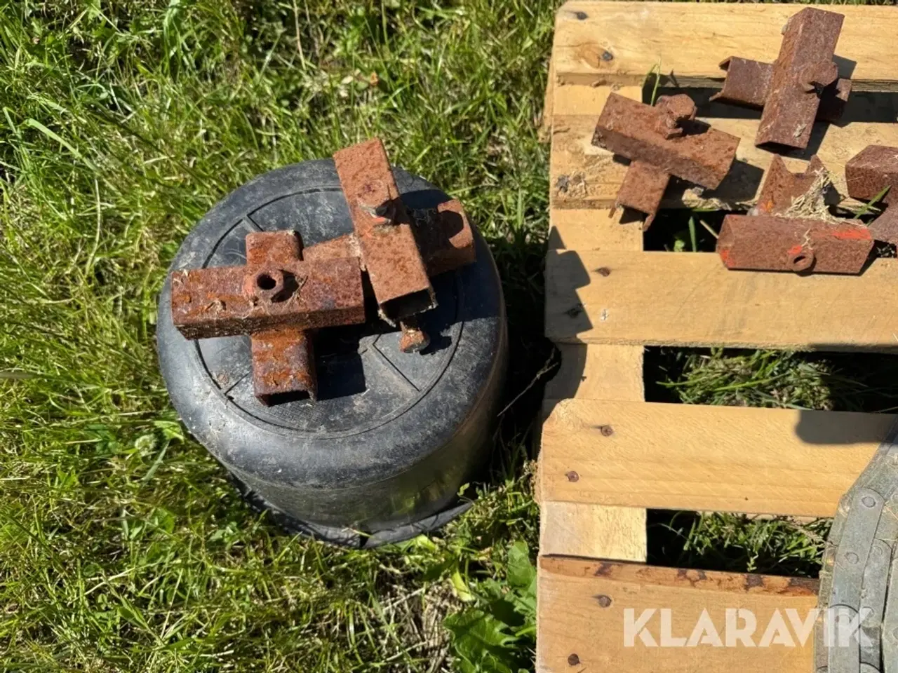 Billede 12 - Elementer til halmbane Lin-ka
