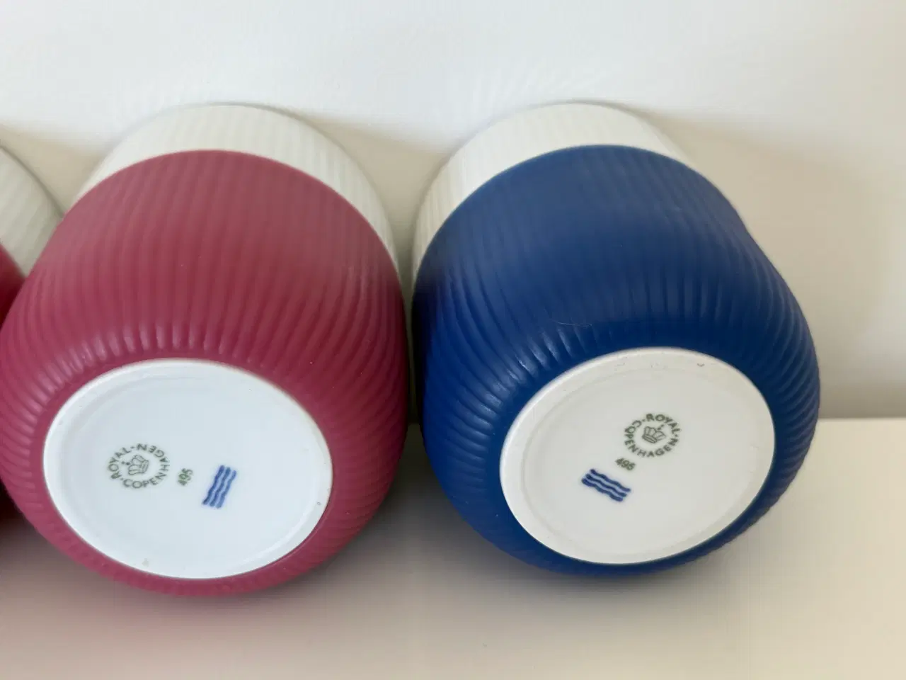 Billede 9 - Fem Royal Copenhagen Contrast krus.