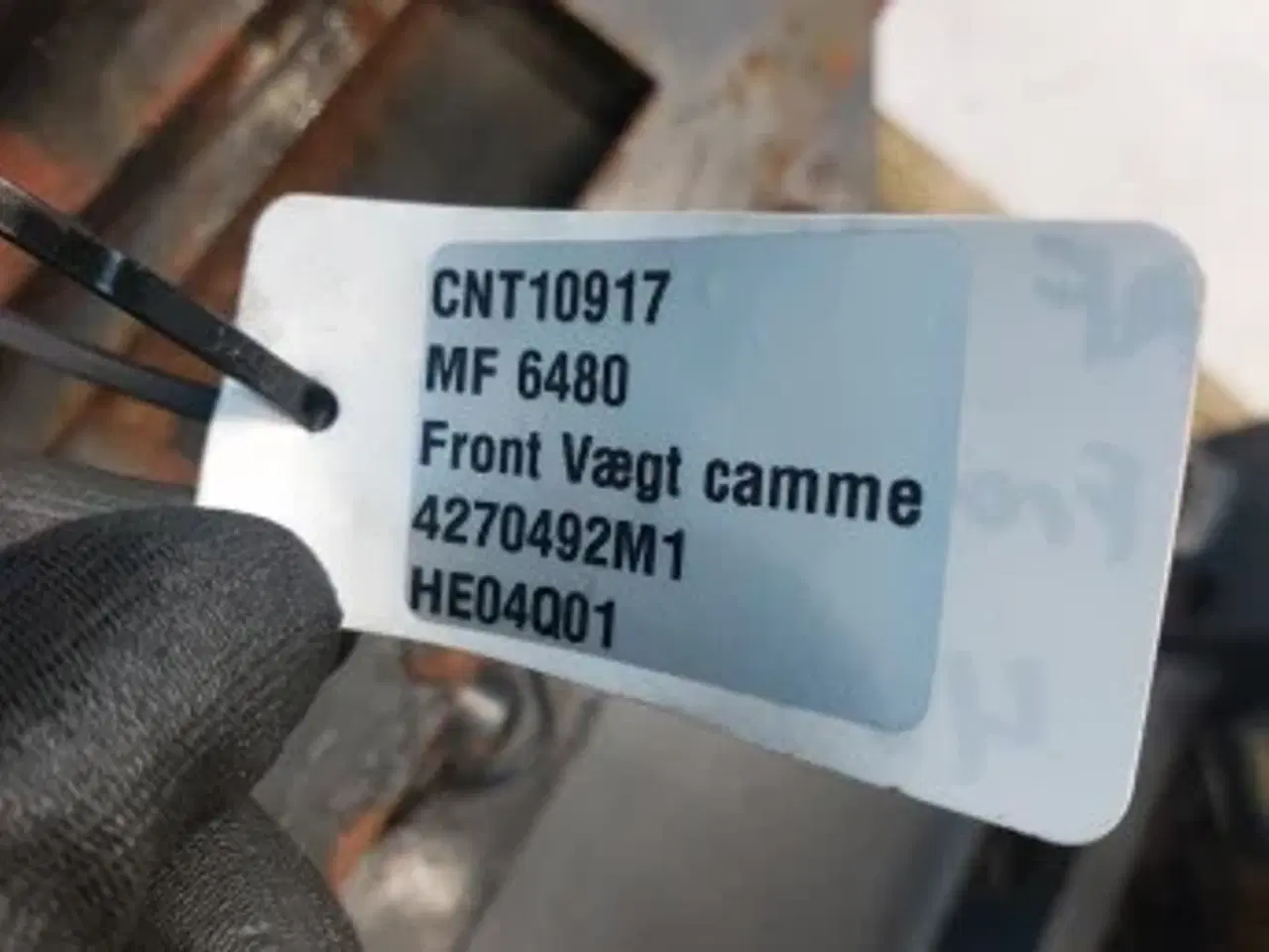 Billede 5 - Massey Ferguson 6480 Front Vægt Camme 4270492M1