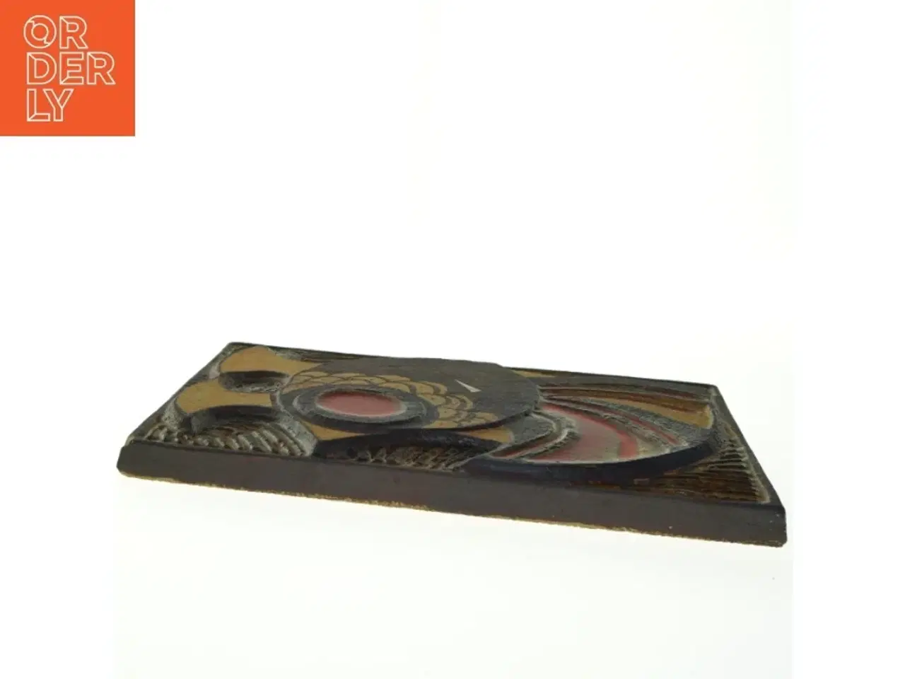 Billede 3 - Keramik væg relief fra Søholm Stentøj (str. 35 x 24,5 cm)