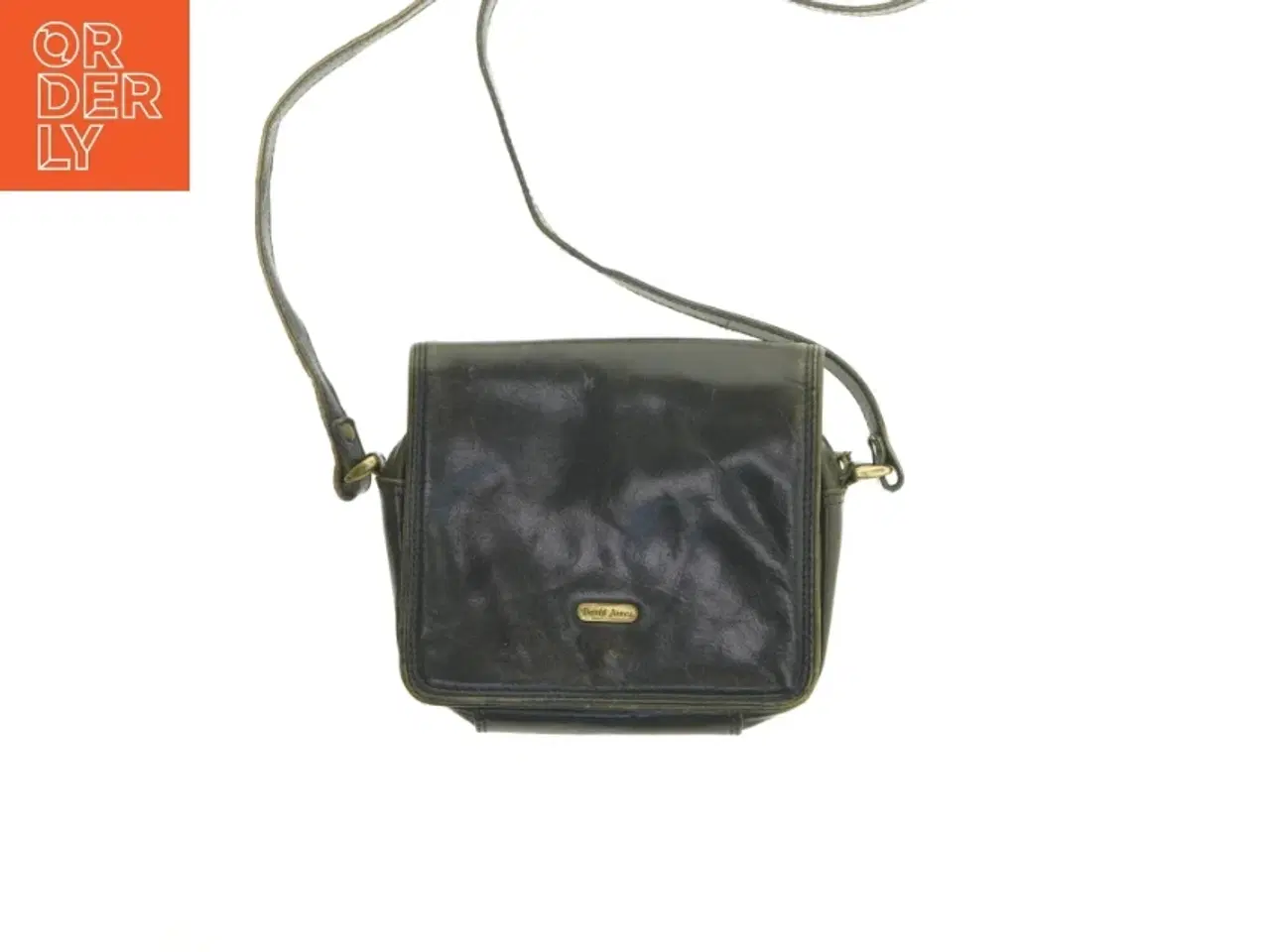 Billede 1 - Sort skuldertaske fra David Jones (str. 22x19 cm)